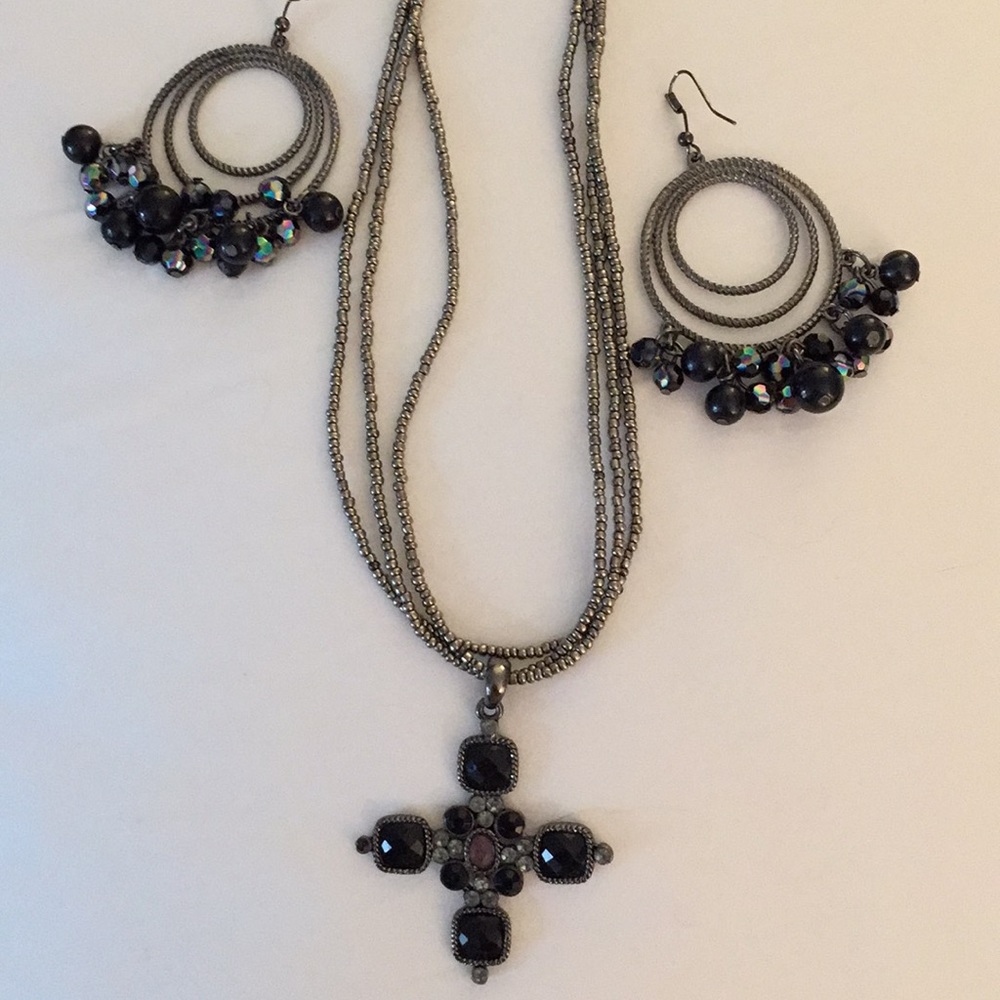 Costume fun! Necklace and earring!